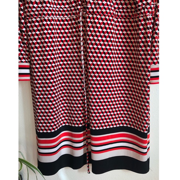 BRITISH!🇬🇧Tommy Hilfiger Red White Blue Drawstring Dress Size 10👗 - Picture 6 of 12